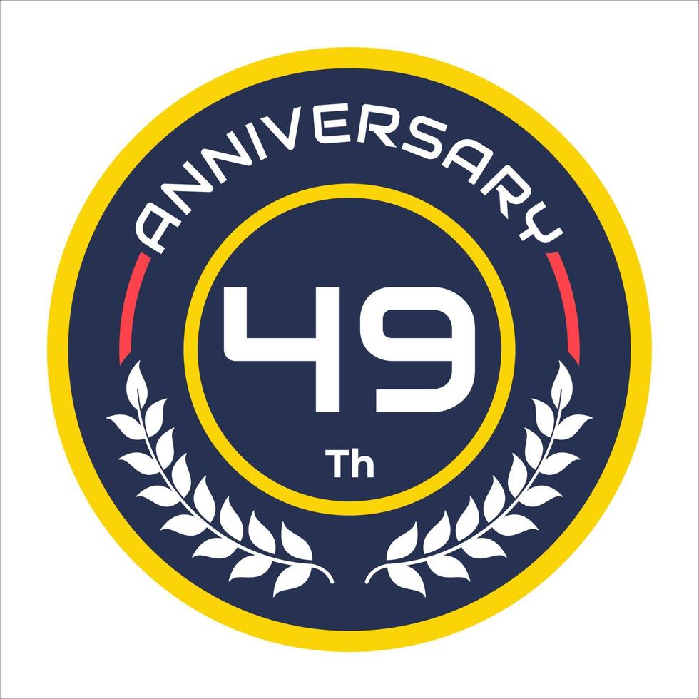 anniversary emblem vector logo numbers 1 to 100 with cool rice paddy vector elements