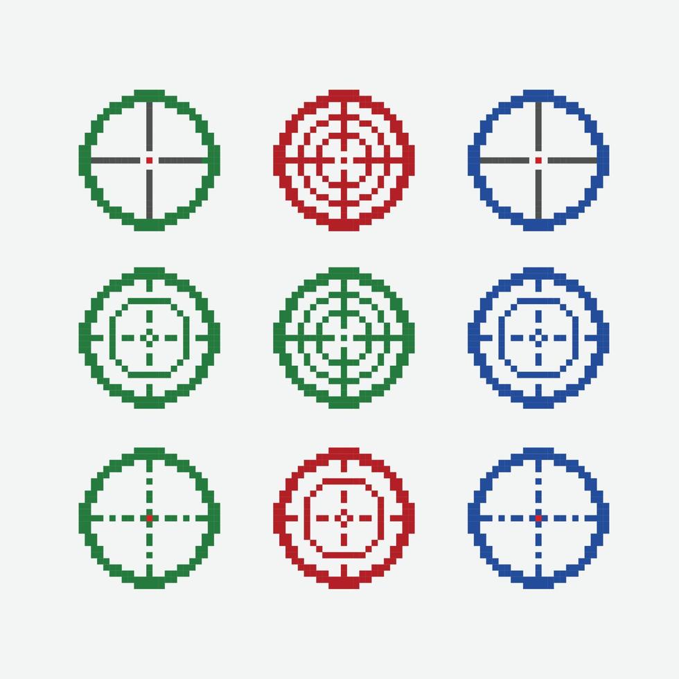 scoop sign with different style in pixel art style vector