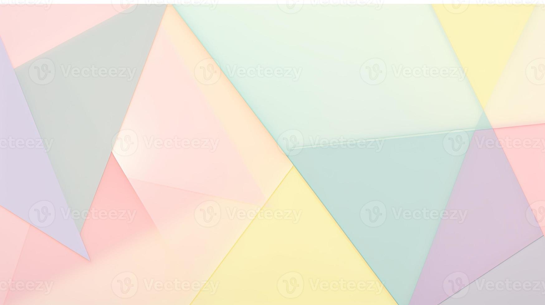 abstract paper background in pastel colors, geometric paper design, vector illustration photo