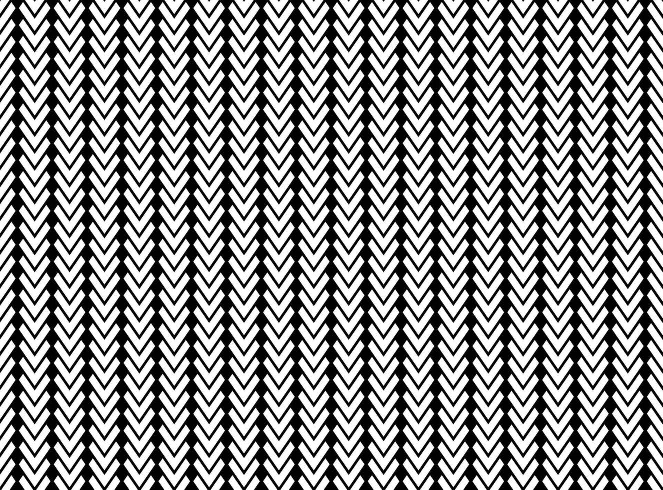 Geometric repeatable textile pattern. Single color, black and white
