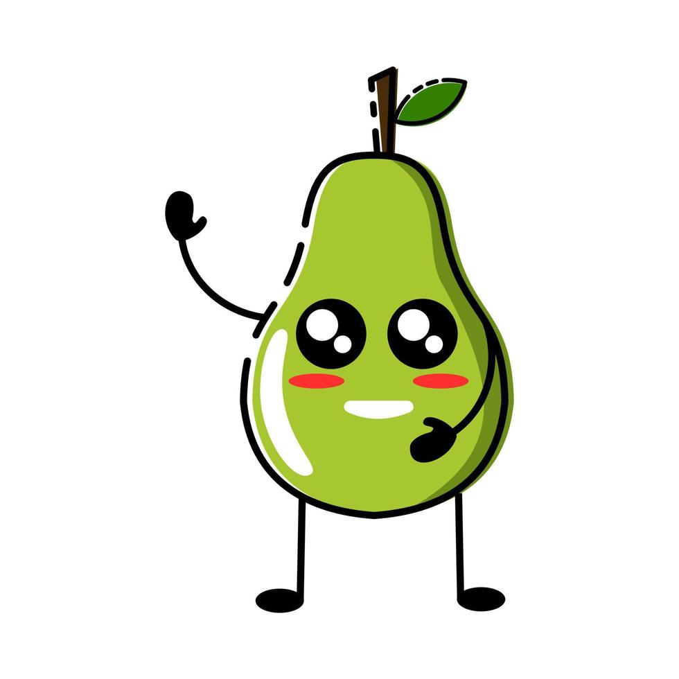 Illustration of pear. Perfect for fruit-based products like juice, etc. vector