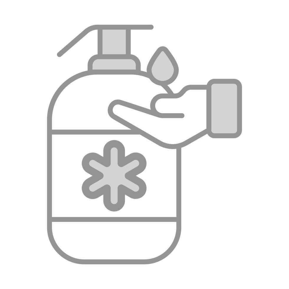 An amazing icon of hand sanitizer, editable vector of hand hygiene