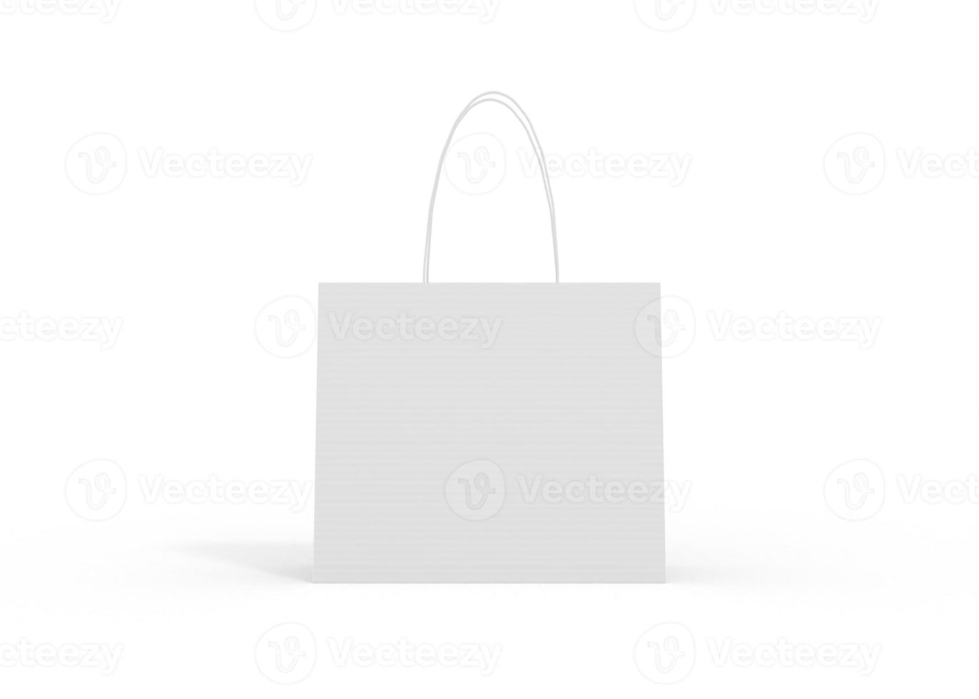 3D Rendering Realistic Shopping Bag for branding and corporate photo