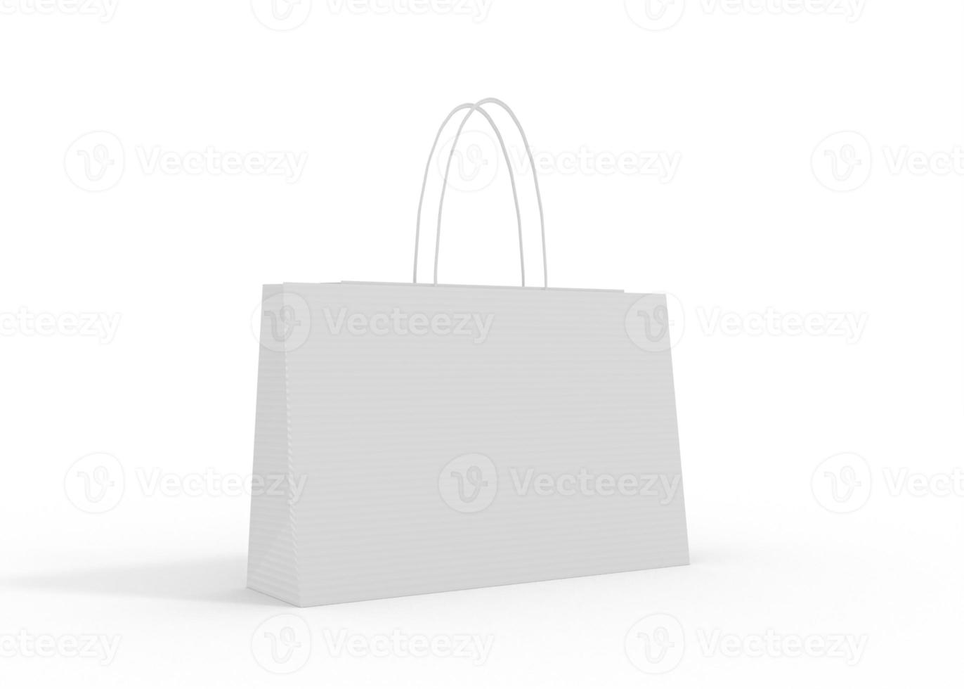 3D Rendering Realistic Shopping Bag for branding and corporate photo