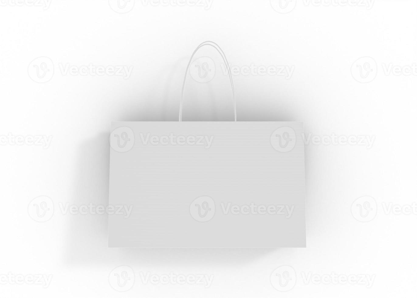 3D Rendering Realistic Shopping Bag for branding and corporate photo