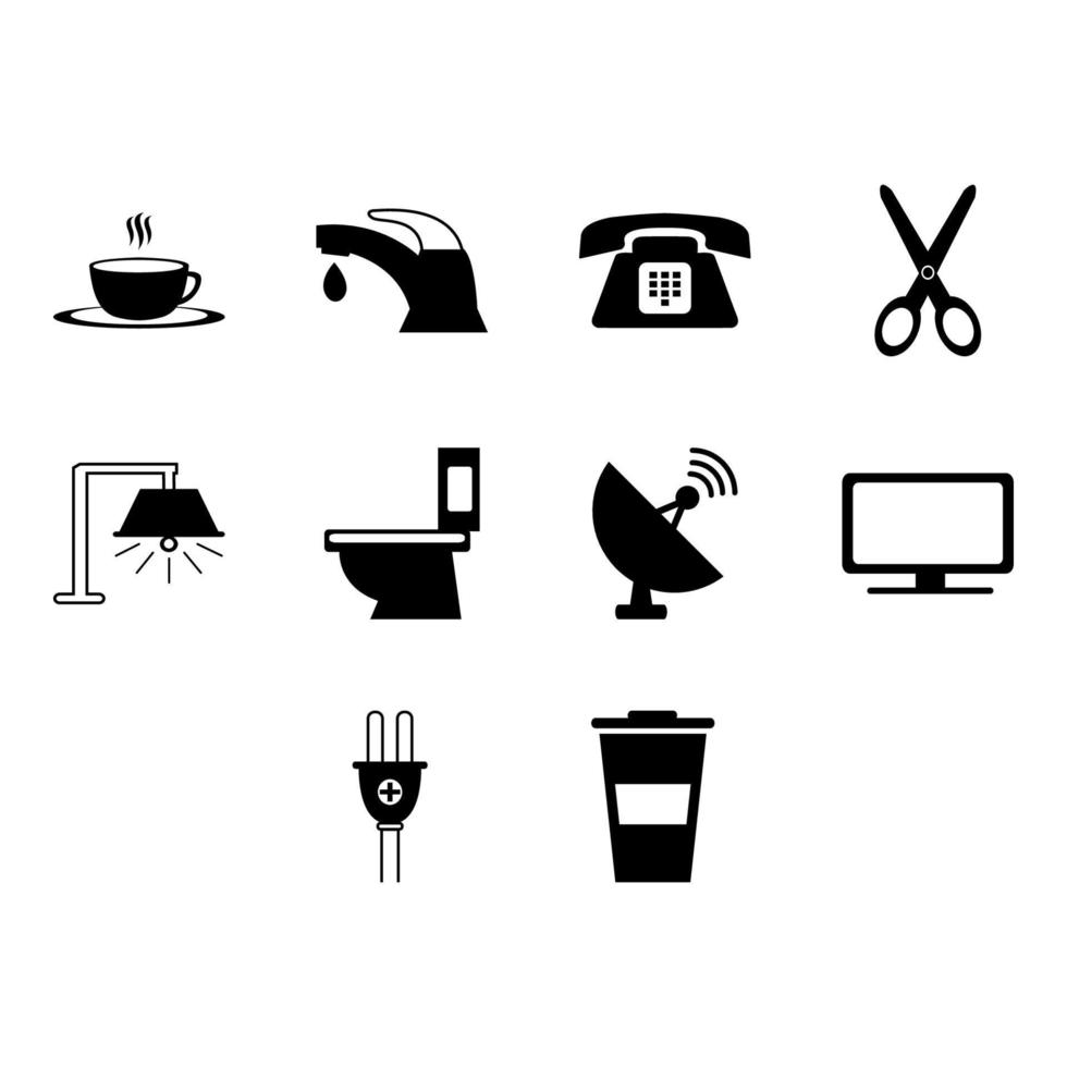 utility icon set 22911479 Vector Art at Vecteezy