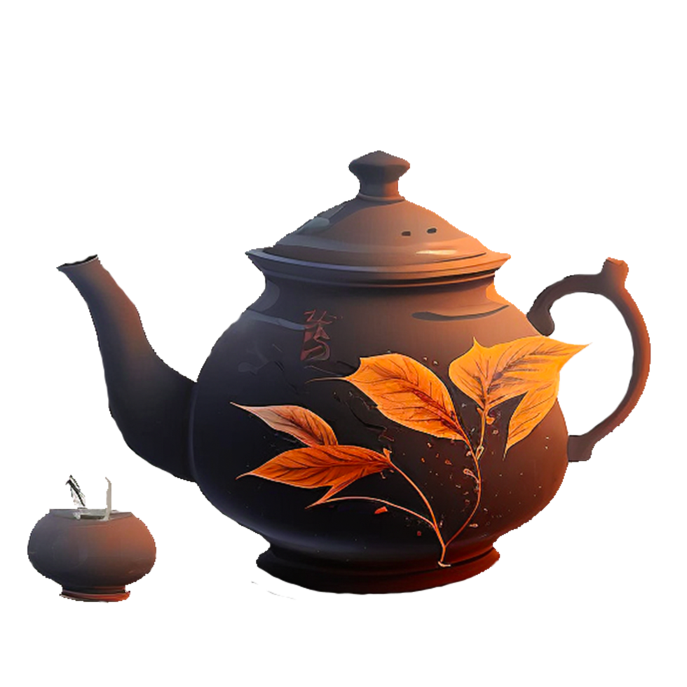 Teapot and cup icon tea symbol flat icon png