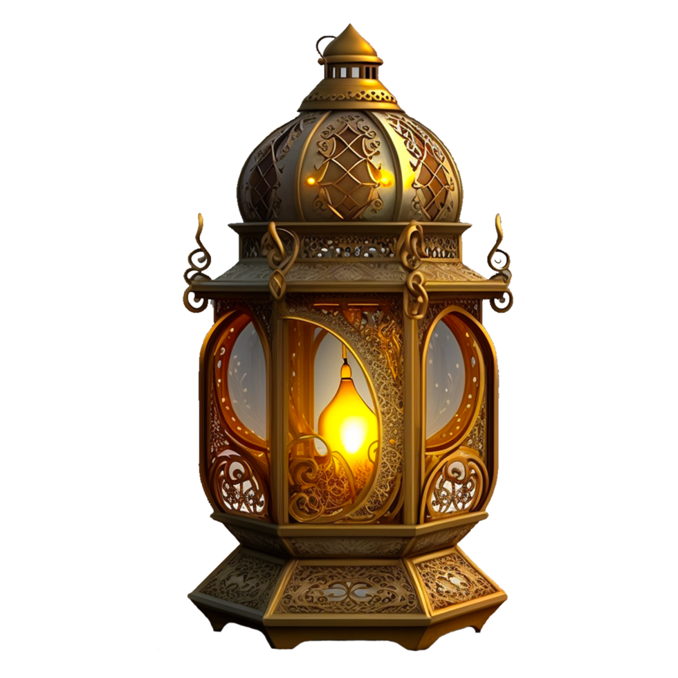 Ramadan kareem lampe gratuit illustration png