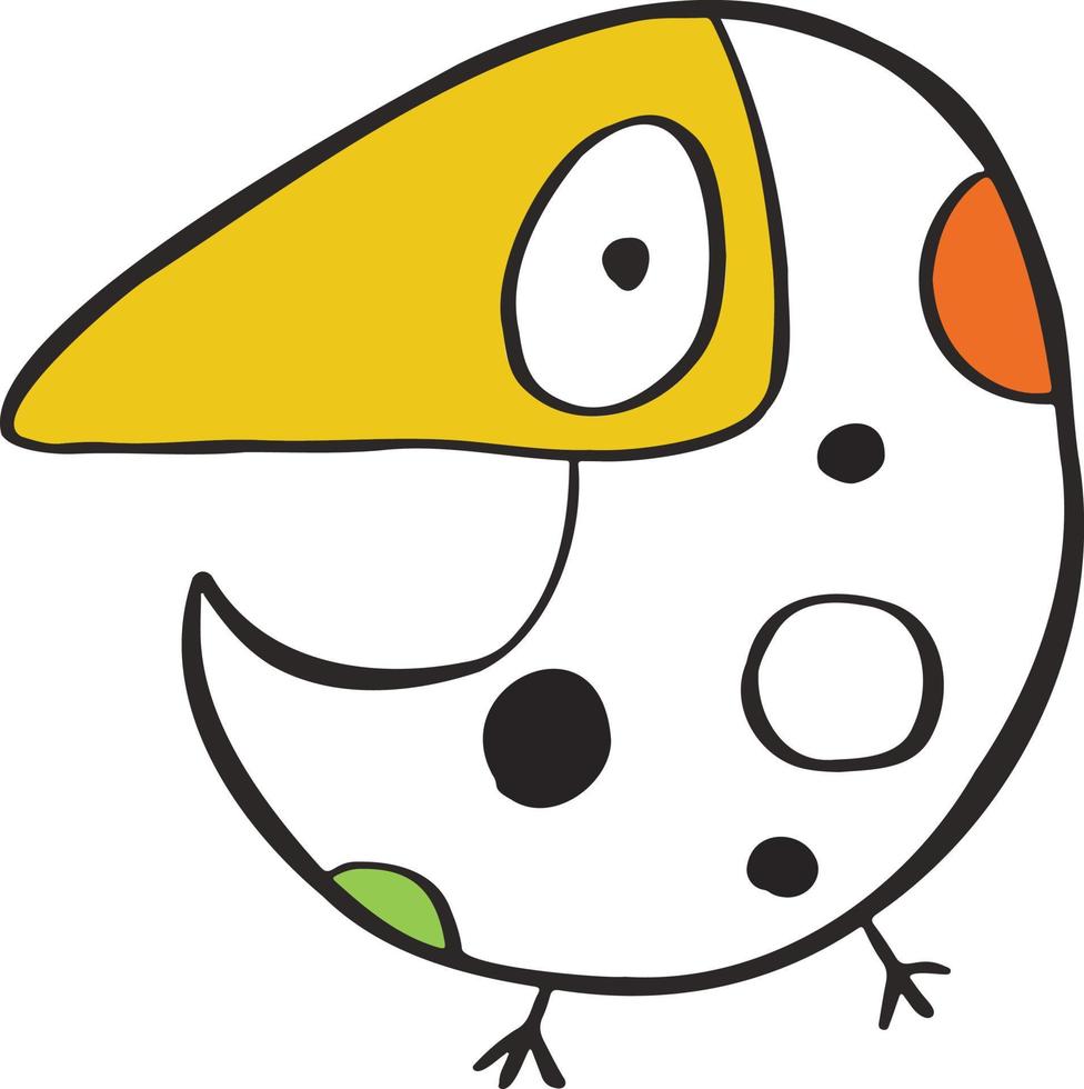 character monsters fictional funny cartoons animals vector