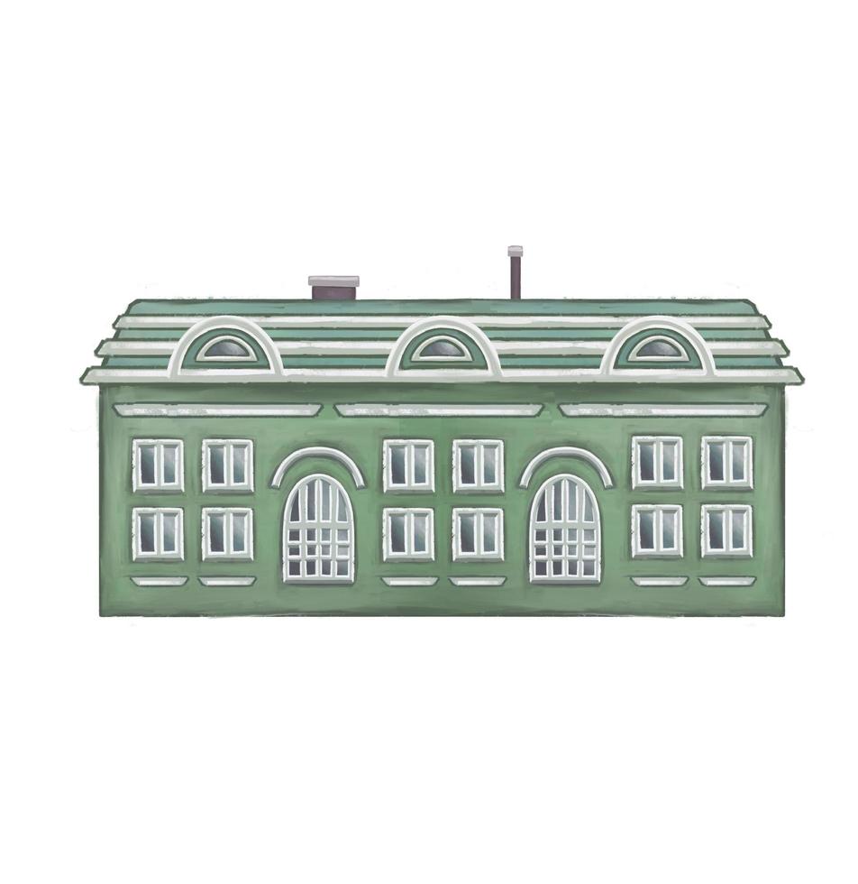 exterior building isolated icon illustration design. High quality illustration photo