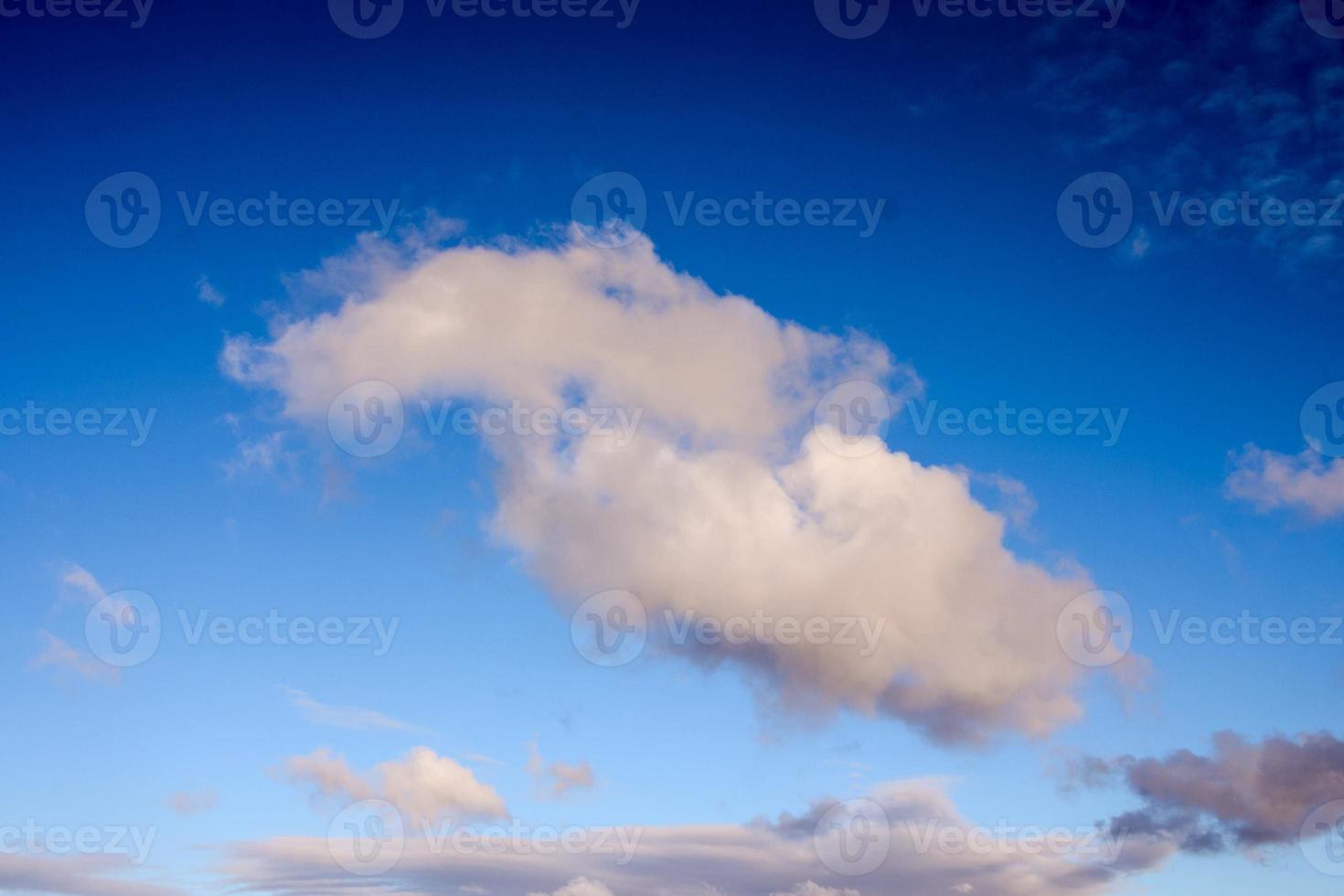 Sky with clouds photo