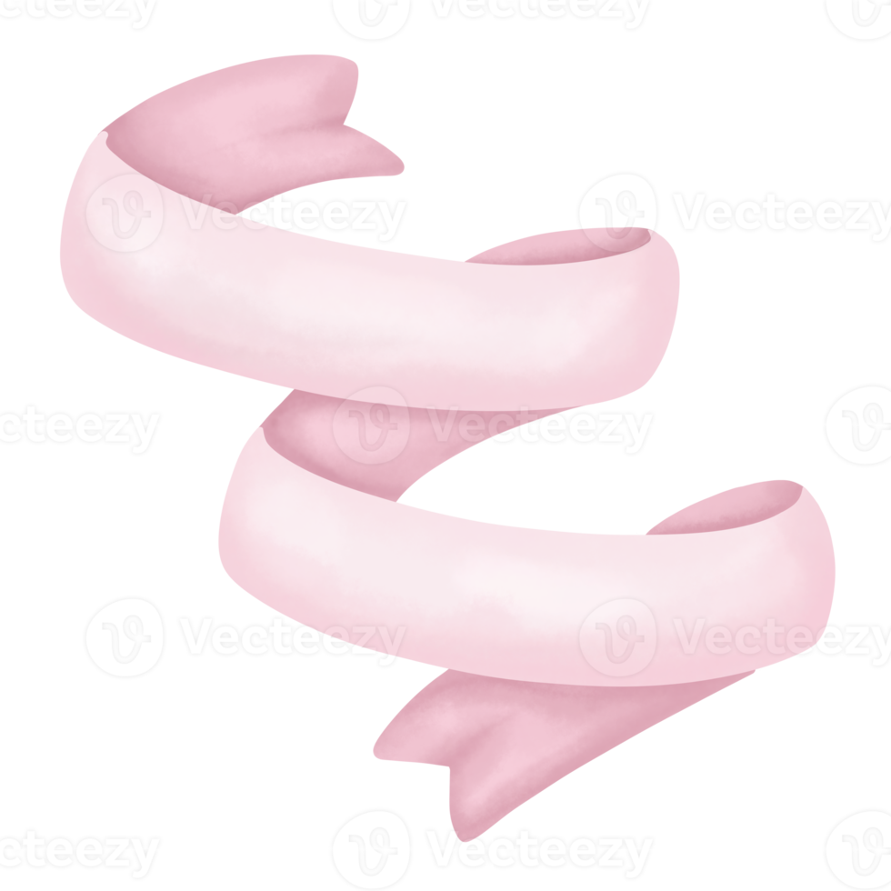 Watercolor Cute Ribbon png