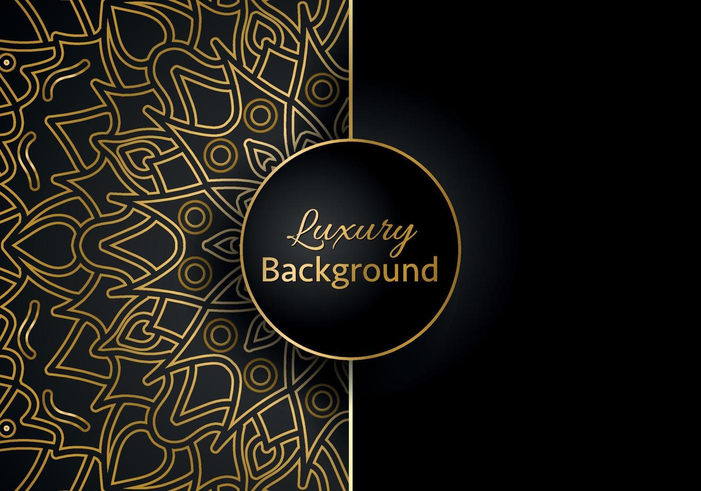 Luxury mandala background with golden arabesque pattern Arabic Islamic east style. Ramadan Style Decorative mandala. Mandala for print vector