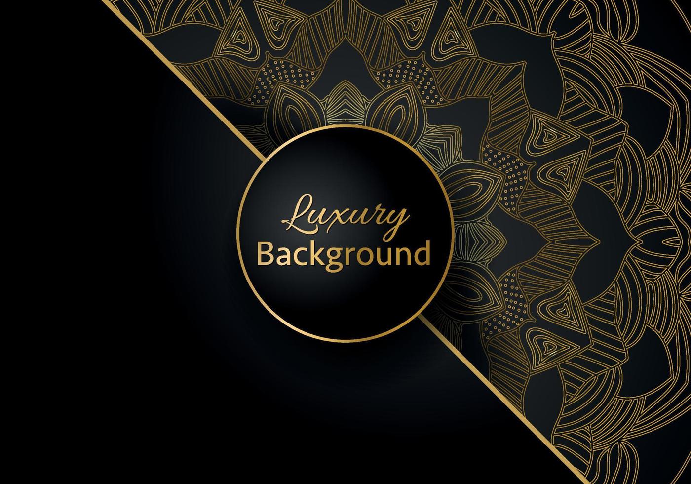 Luxury mandala background with golden arabesque pattern Arabic Islamic east style. Ramadan Style Decorative mandala. Mandala for print vector