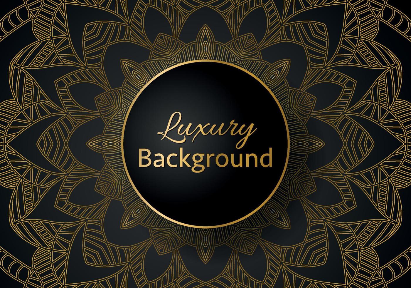 Luxury mandala background with golden arabesque pattern Arabic Islamic east style. Ramadan Style Decorative mandala. Mandala for print vector