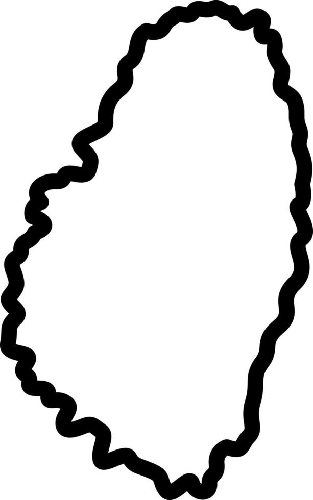 line icon for vincent vector