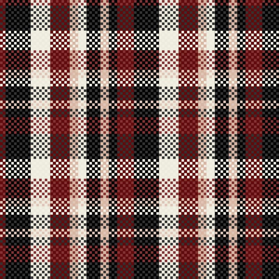 Tartan or plaid halloween color pattern. vector