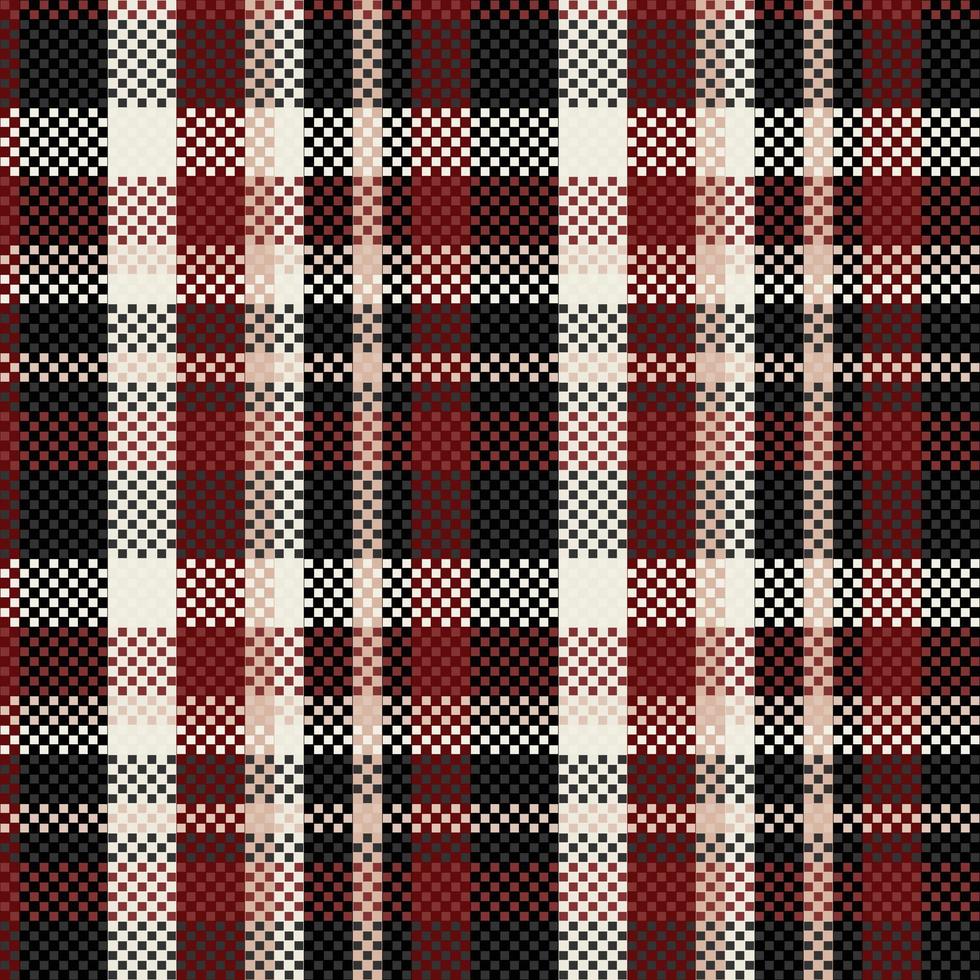 Tartan or plaid halloween color pattern. vector