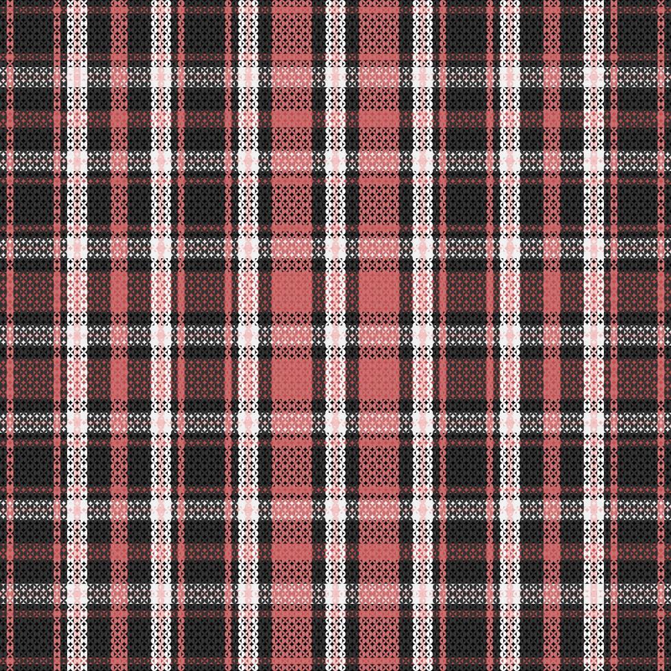 Tartan or plaid halloween color pattern. vector
