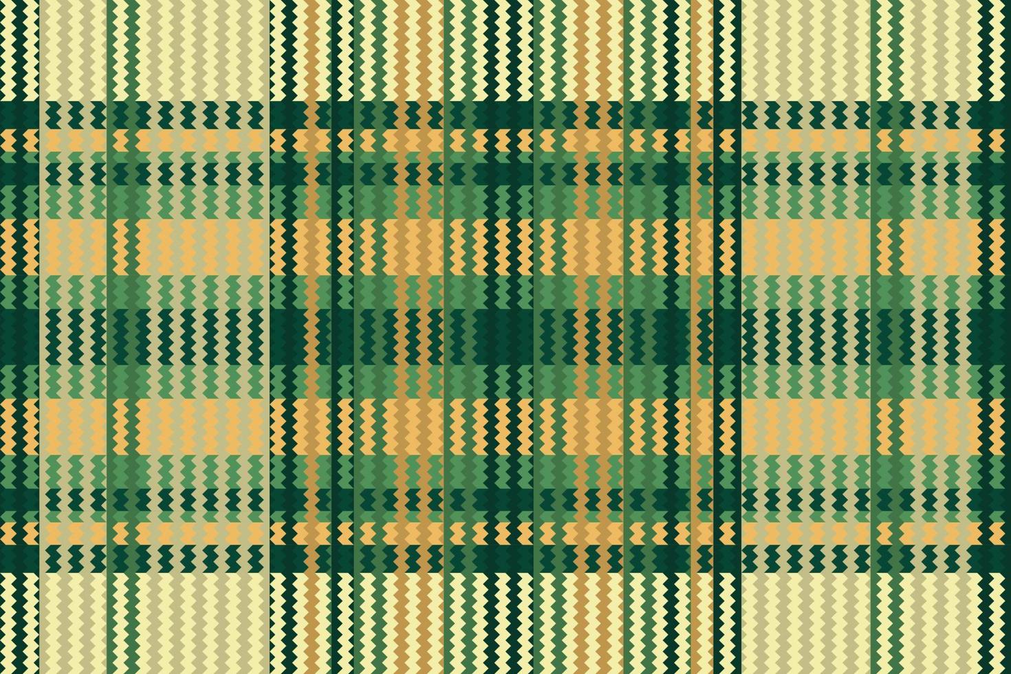 Tartan or plaid halloween color pattern. vector