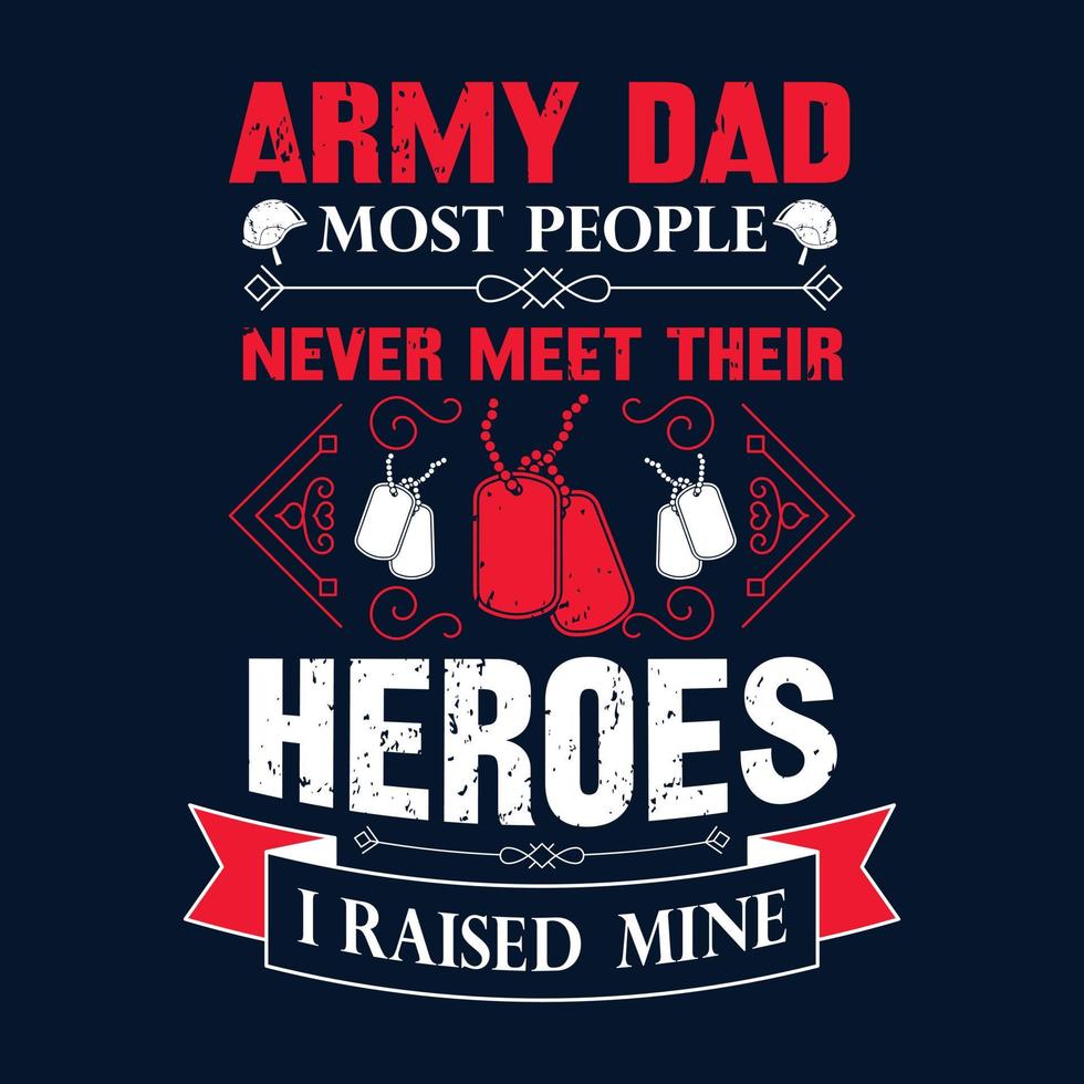 Fathers day typographic quotes t shirt design vector. vector
