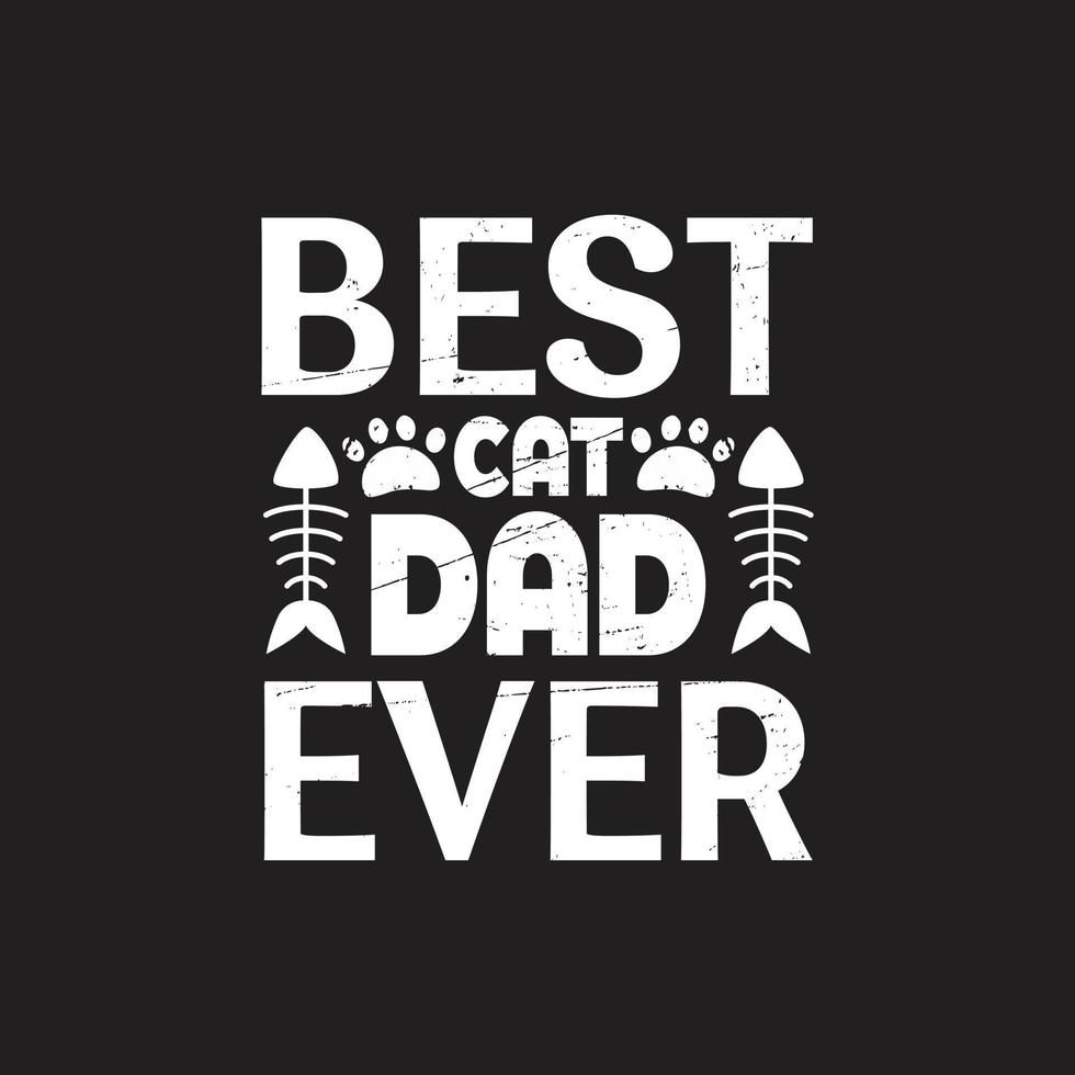 Dad typographic t shirt design vector