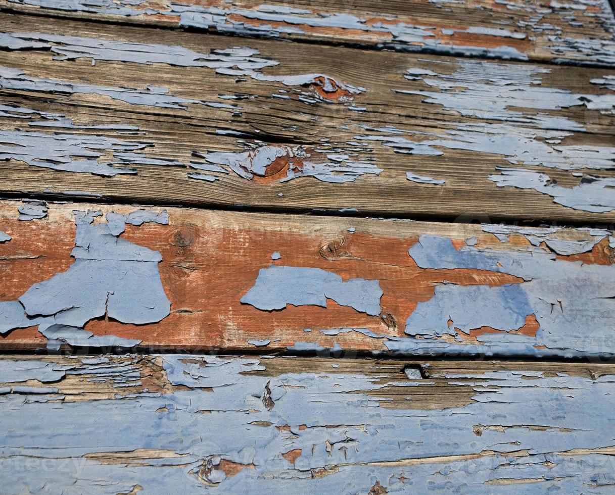 madera azul textura foto