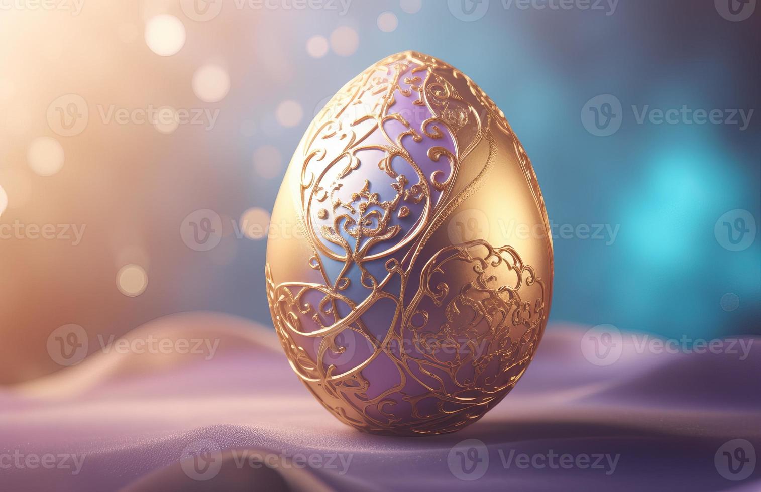 Shining Magic Amazing Easter Egg Digital Illustration 22916956