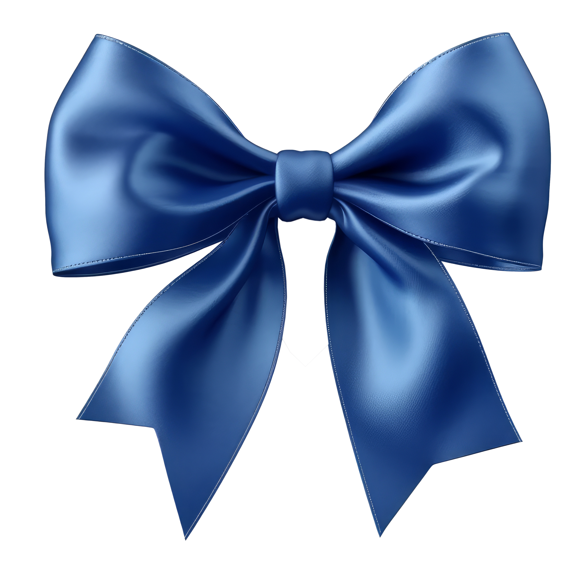 Blue Ribbon Color Bows Isolated on Transparent Background 24187202 PNG