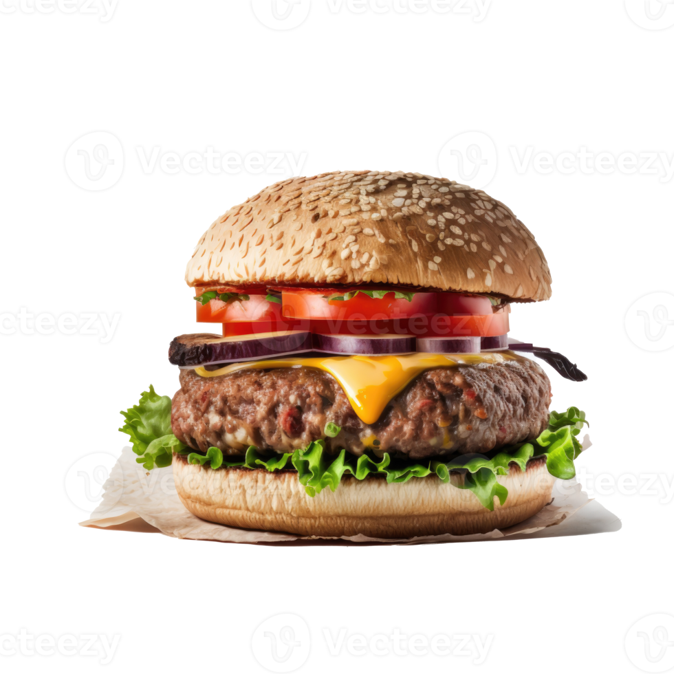 Beef Burger Isolated png