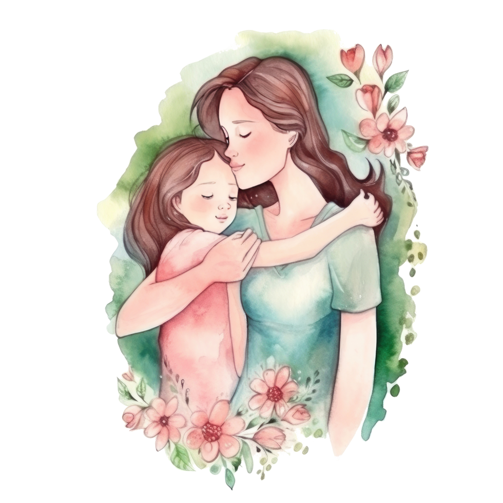 Mother's Day watercolor background. png