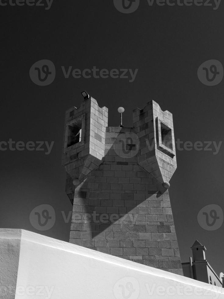 interesting, minimal background with bright architectural details in close-up photo