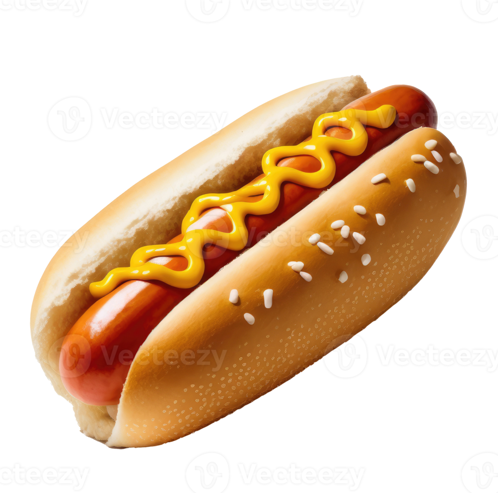 lecker heiß Hund isoliert png