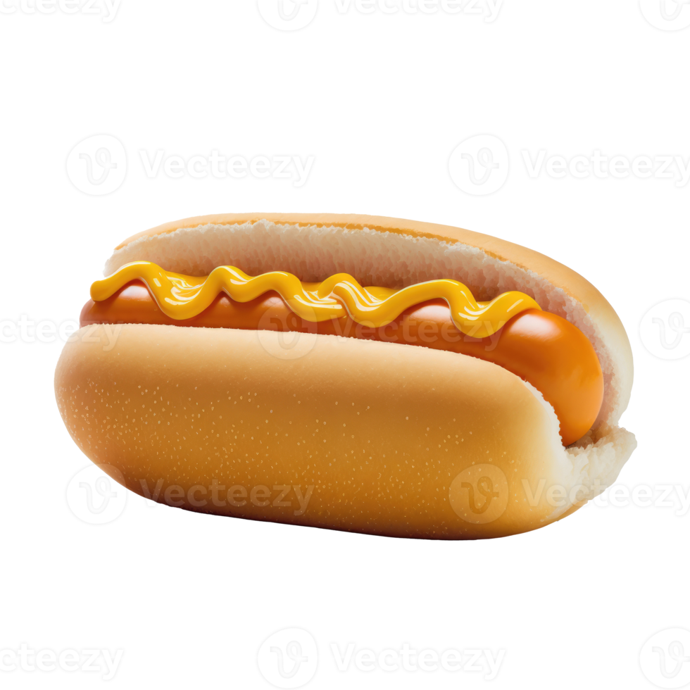 Tasty Hot Dog Isolated png