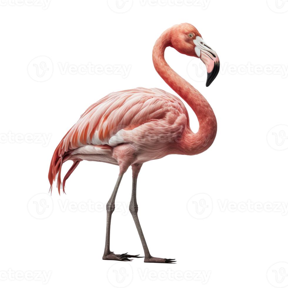 Cute Pink Flamingo 22918423 Png