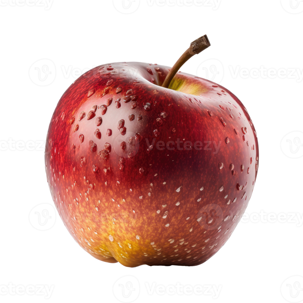 roter Apfel isoliert png