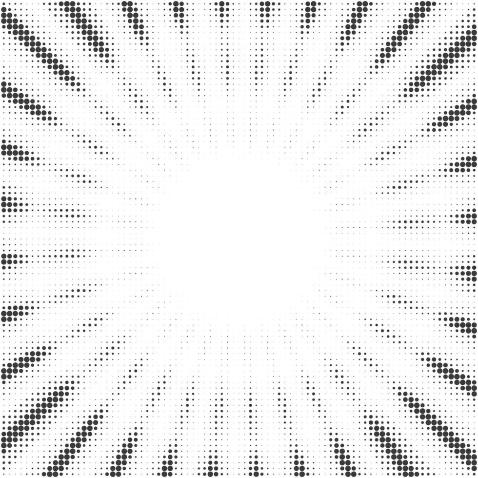 Sun rays halftone background. White and grey radial abstract comic pattern. Vector explosion abstract lines backdrop