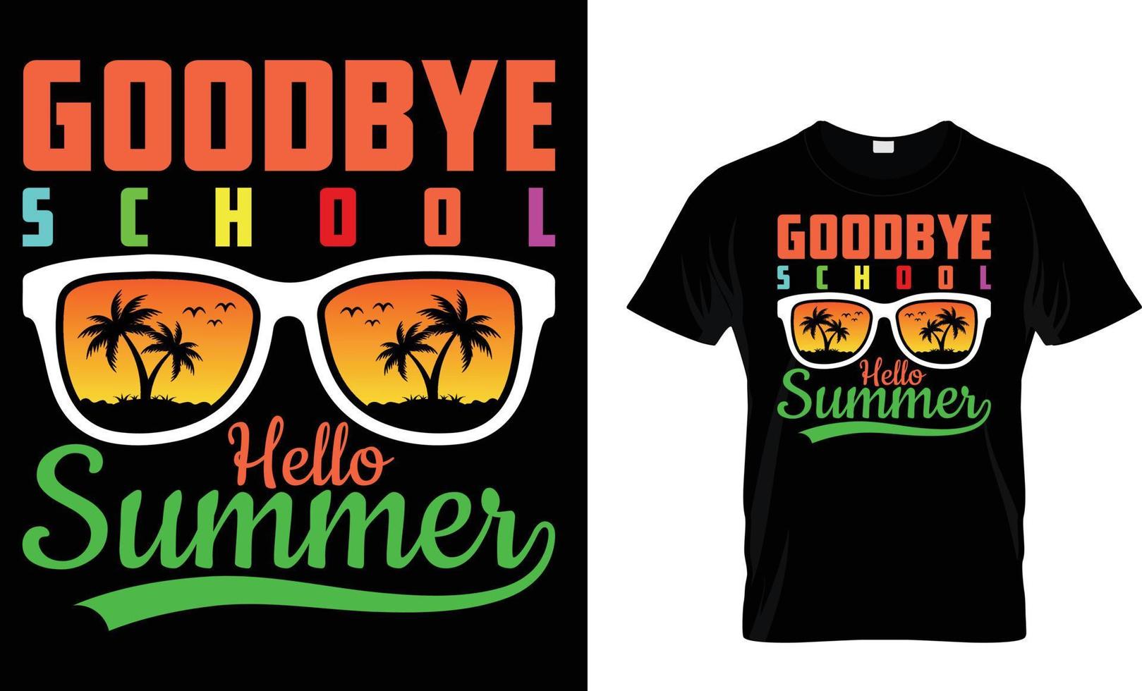 Summer, vacation, typography, surfing T-Shirt design vector