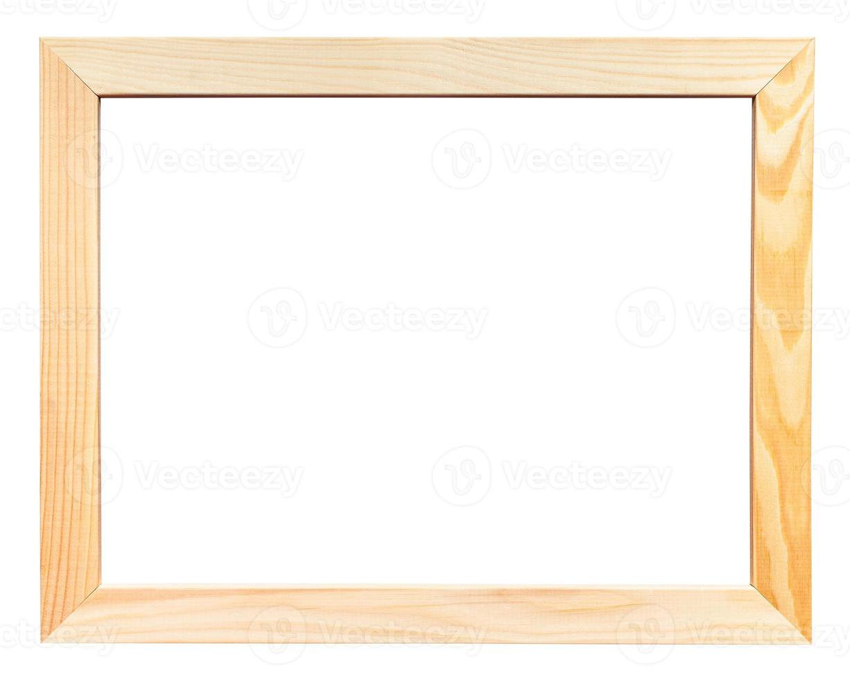 plain wooden picture frame isolated on white 22919304 Stock Photo at