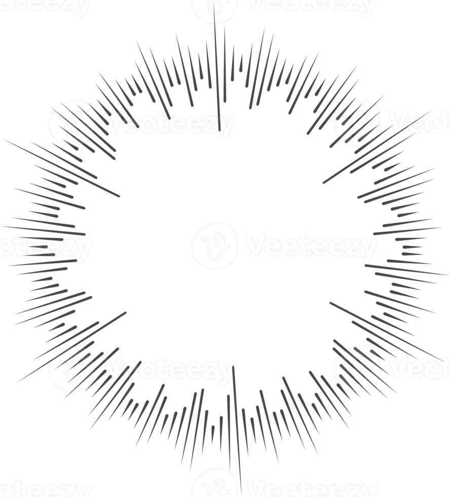 Circle audio wave. Circular music sound equalizer. Abstract radial radio and voice volume symbol png