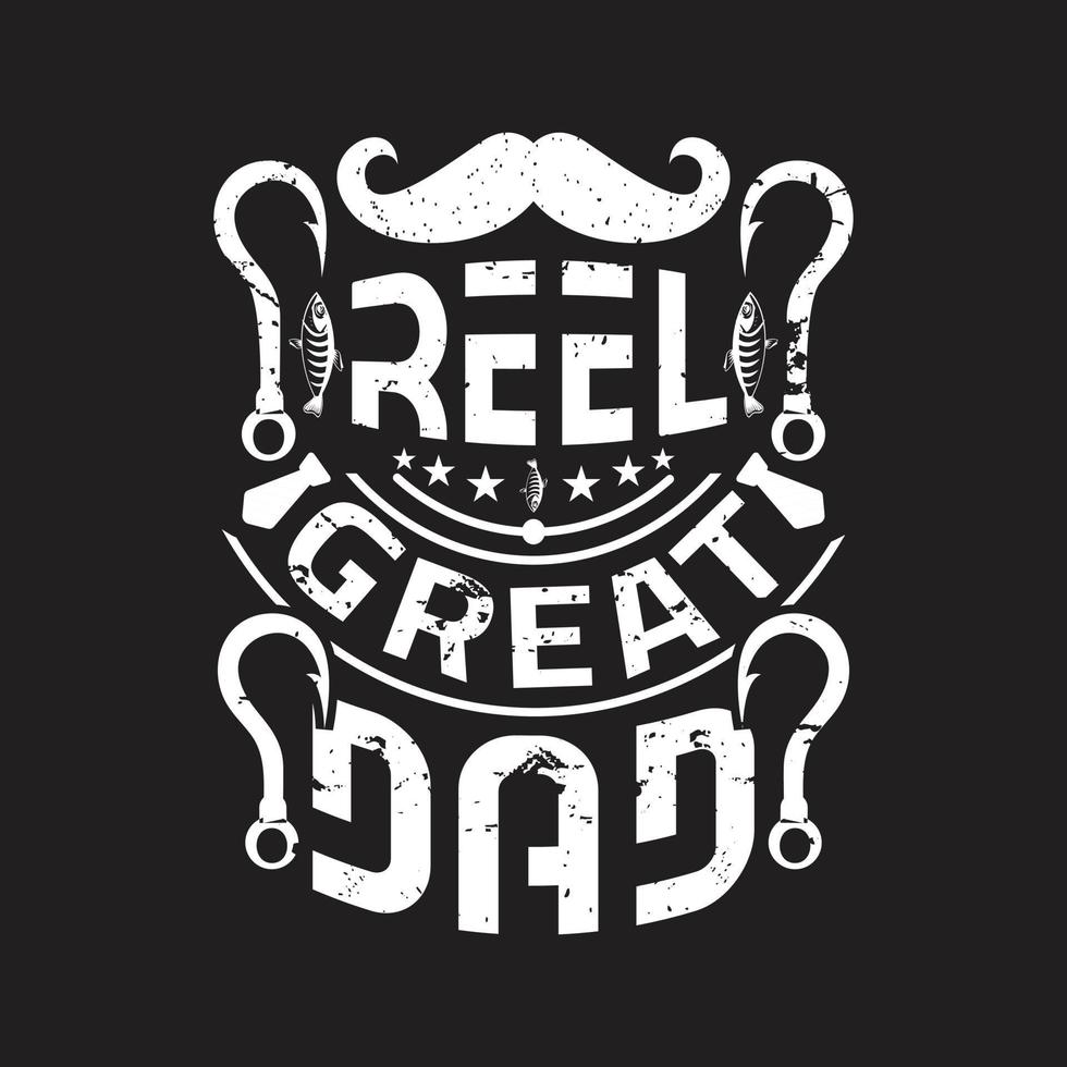 Fathers day typographic slogan design vector