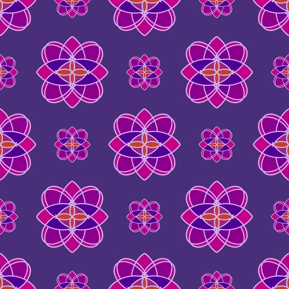 seamless pattern with flower illustration background photo