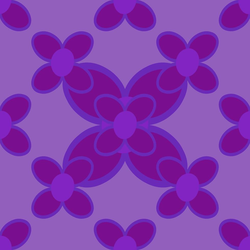 seamless pattern with flower illustration background photo