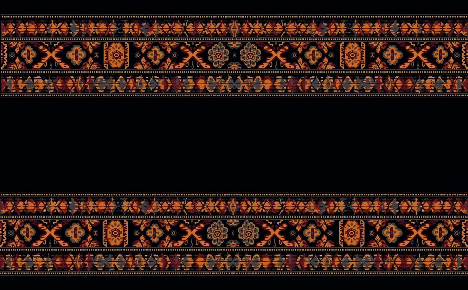 étnico resumen ikat modelo. sin costura modelo en tribal, gente bordado, mexicano estilo. azteca geométrico Arte ornamento diseño de impresión para alfombra, fondo de pantalla, ropa, envase, tela, cubrir, textil vector