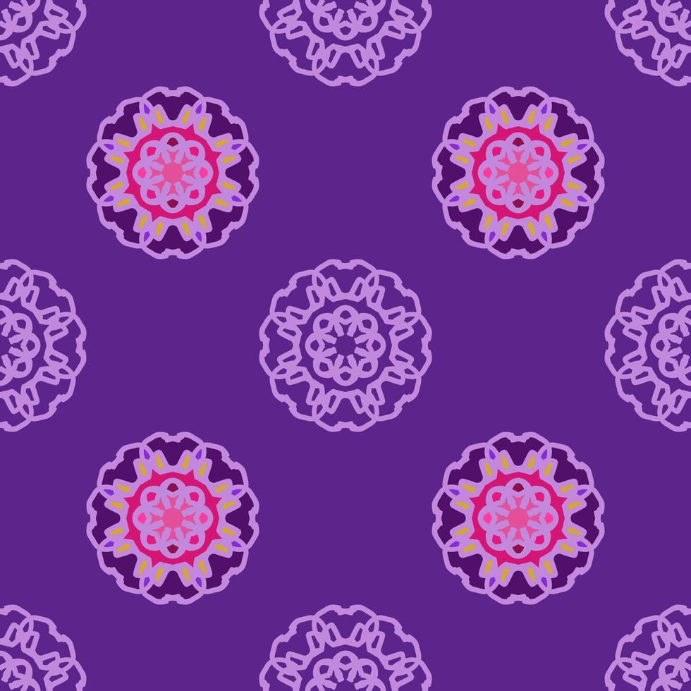 seamless pattern with circle shape illustration background photo