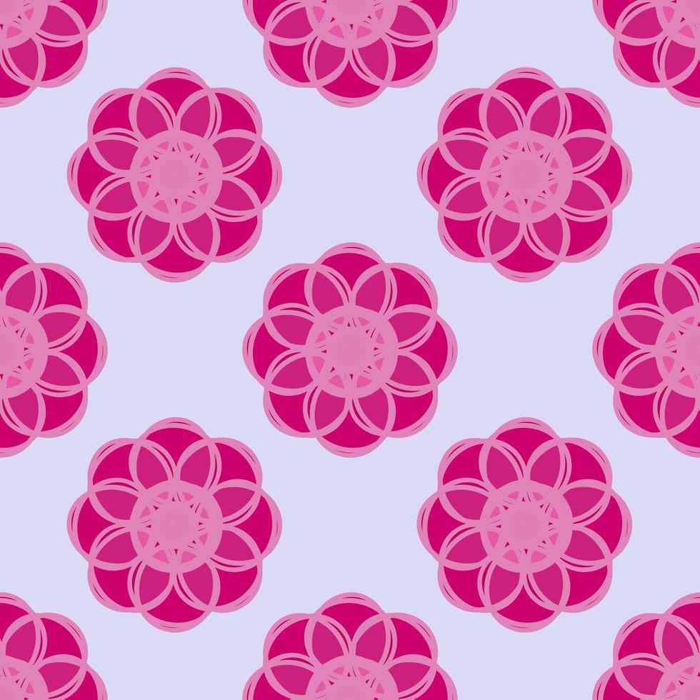 seamless pattern with circle shape illustration background photo