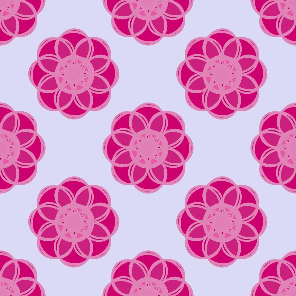 seamless pattern with circle shape illustration background photo