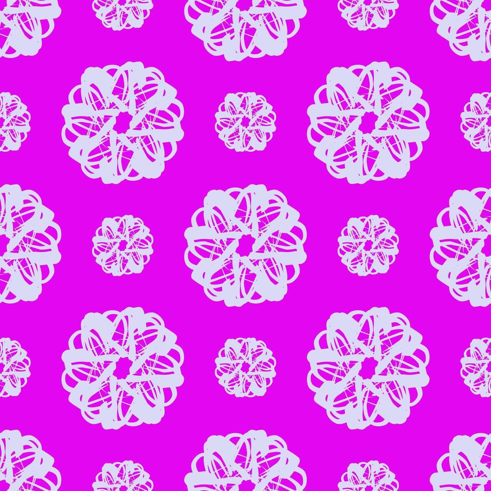 seamless pattern with circle shape illustration background photo