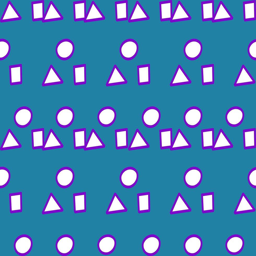 seamless pattern with  shape illustration background photo