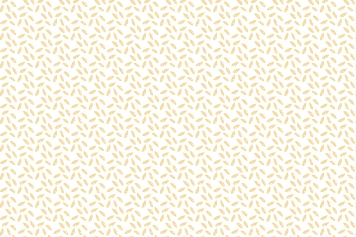 Rice seamless pattern background vector